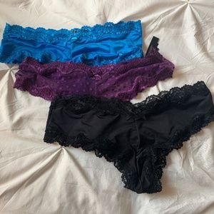 NWOT Victorias Secret Cheeky Set of Panties